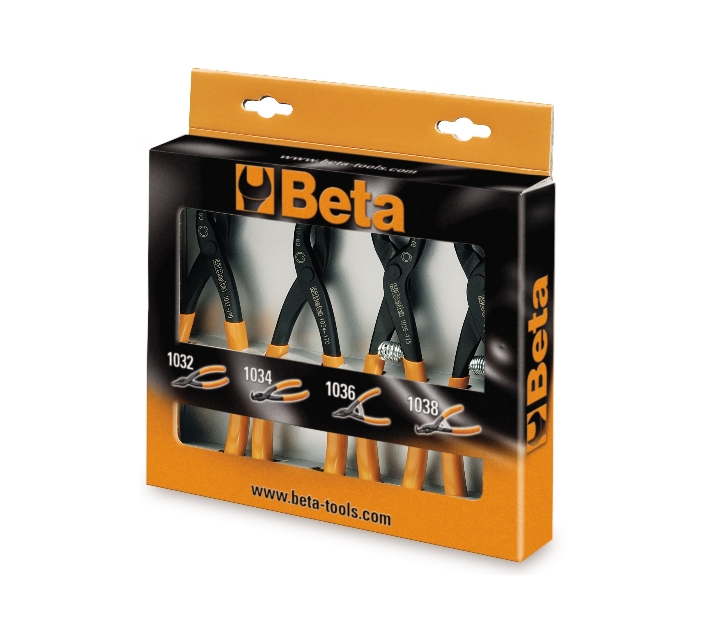 Beta Tools Model 1031/S4, Set of 4 Circlip Pliers Beta Tools Model 1031/S4, Set of 4 Circlip Pliers